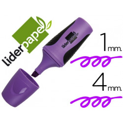 ROTULADOR LIDERPAPEL MINI FLUORESCENTE VIOLETA