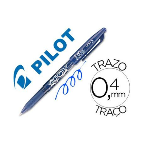 BOLIGRAFO PILOT FRIXION BORRABLE AZUL