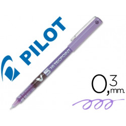 ROTULADOR PILOT PUNTA AGUJA V-5 VIOLETA 0.5 MM