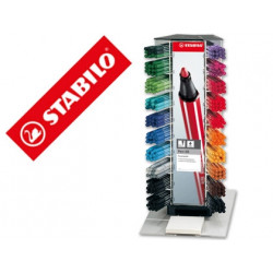 ROTULADOR STABILO ACUARELABLE PEN 68 COUNTER EXPOSITOR 240 UNIDADES COLORES SURTIDOS