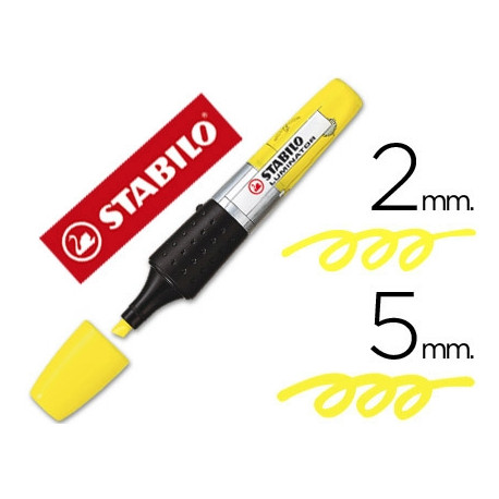 ROTULADOR STABILO BOSS LUMINATOR AMARILLO TINTA LUQUIDA