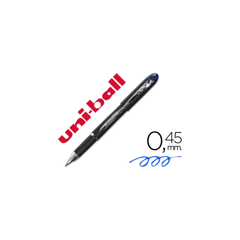 ROTULADOR UNI-BALL ROLLER SX-210 TINTA HIBRIDA AZUL