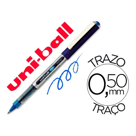 ROTULADOR UNI-BALL ROLLER UB-150 MICRO EYE AZUL 0,5 MM UNIDAD