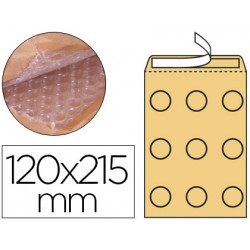 SOBRE BURBUJAS CREMA Q-CONNECT B/00 120 X 215 MM