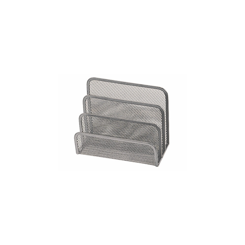 SOPORTE PARA CARTAS Q-CONNECT METALICO REJILLA GRIS 170X135X83 MM