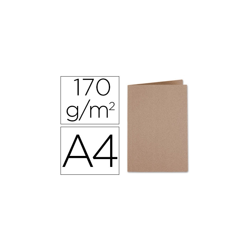 SUBCARPETA LIDERPAPEL DIN A4 KRAFT 200G/M2