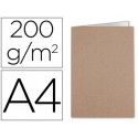 SUBCARPETA LIDERPAPEL DIN A4 KRAFT INTERIOR BLANCO 240G/M2