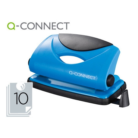 TALADRADOR Q-CONNECT KF02153 AZUL ABERTURA 1 MM CAPACIDAD 10 HOJAS