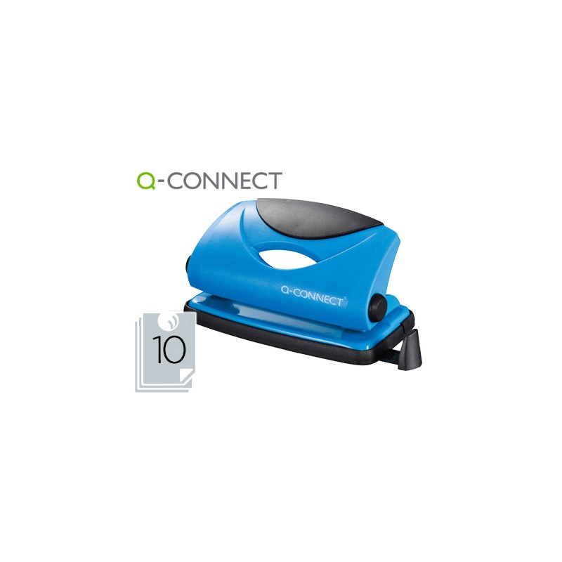 TALADRADOR Q-CONNECT KF02153 AZUL ABERTURA 1 MM CAPACIDAD 10 HOJAS