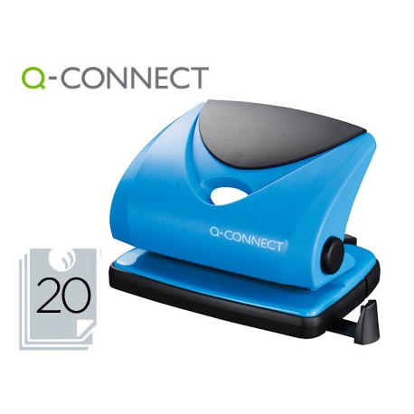 TALADRADOR Q-CONNECT KF02155 AZUL ABERTURA 2 MM CAPACIDAD 20 HOJAS