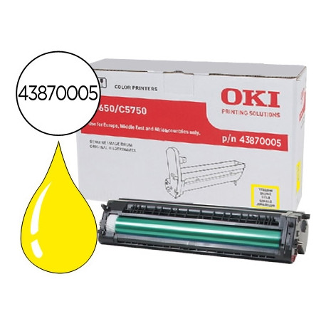 TAMBOR OKI C5650/5750 AMARILLO -20.000PAG-