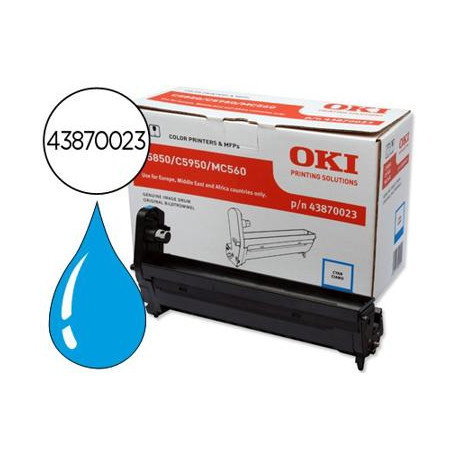 TAMBOR OKI C5850/5950 CIAN -20000PAG-