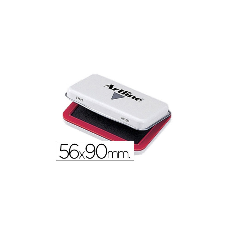 TAMPON ARTLINE N0 ROJO 56X90 MM