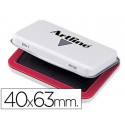 TAMPON ARTLINE N00 ROJO 40X63 MM