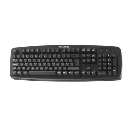 TECLADO VALUE KENSINGTON COLOR NEGRO 480X175X40MM TECNOLOGIA USB