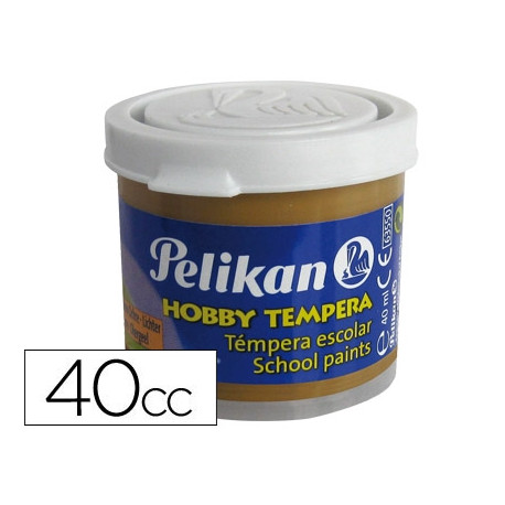 TEMPERA HOBBY 40 CC OCRE CLARO -N.80