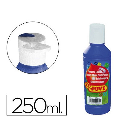 TEMPERA LIQUIDA JOVI ESCOLAR 250 ML AZUL ULTRAMAR