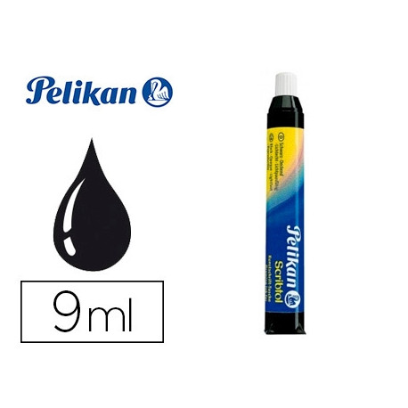 TINTA CHINA PELIKAN NEGRA CARGADOR 9 ML