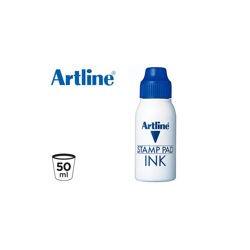 TAMPON ARTLINE AZUL BOTE 50 CC