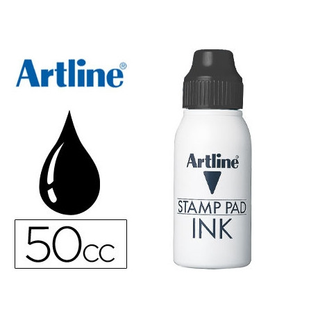 TAMPON ARTLINE NEGRA BOTE 50 CC