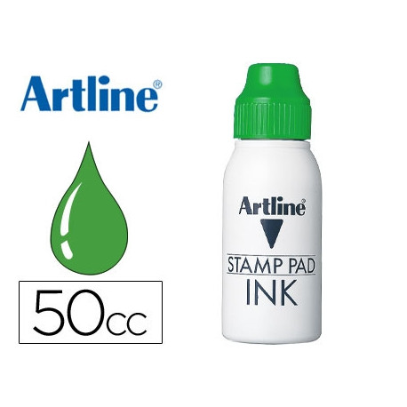 TAMPON ARTLINE VERDE BOTE 50 CC