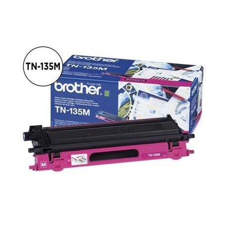 TONER BROTHER TN135M HL-4040CN/4050CDN/4070CDW DCP-9040/9045 MFC-9440/9840 MAGENTA -4.000@5%-