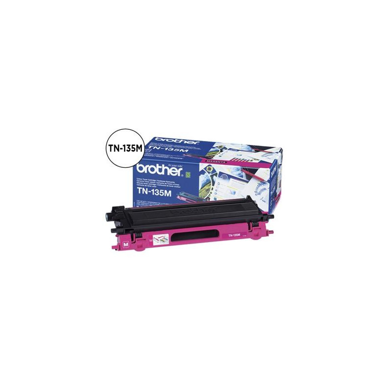 TONER BROTHER TN135M HL-4040CN/4050CDN/4070CDW DCP-9040/9045 MFC-9440/9840 MAGENTA -4.000@5%-