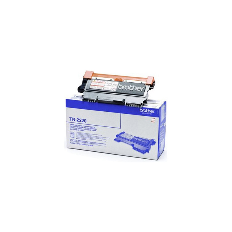 TONER BROTHER TN-2220 -2.600PAG- HL-2240D HL-2250DN HL-2270DW DCP-7050 DCP-7060D DCP-7065DN