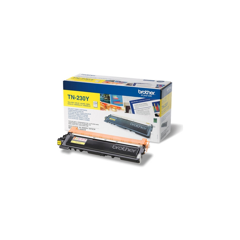 TONER BROTHER TN-230 AMARILLO -1.400PAG- HL-3040CN HL-3070CW DCP-9010CN MFC-9120CN MFC-9320CW