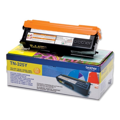 TONER BROTHER TN-325Y AMARILLO -3,500PAG- HL-4140CN HL-4150CDN HL-4570CDW DCP-9055CDN DCP-9270CDW