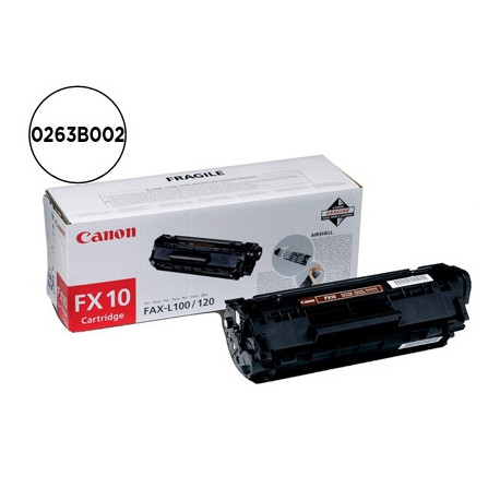 TONER CANON L100/L120 FX-10 NEGRO 2000 PAG@5%