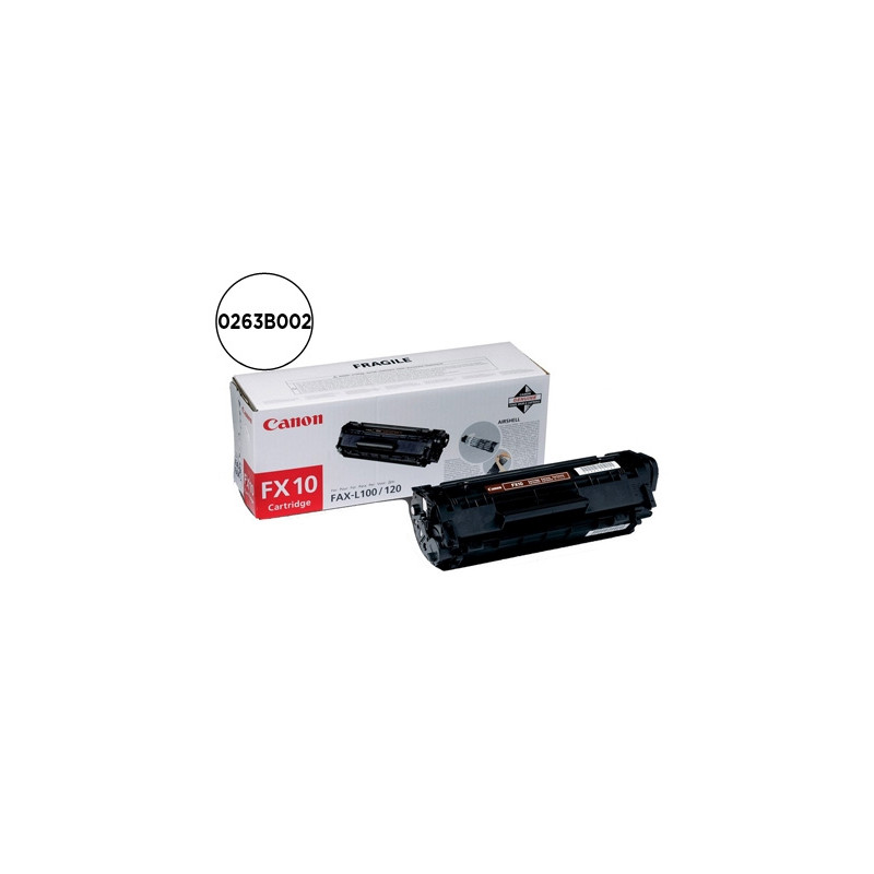 TONER CANON L100/L120 FX-10 NEGRO 2000 PAG@5%