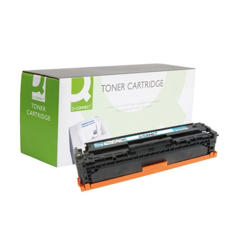 TONER Q-CONNECT COMPATIBLE HP CB541A COLOR LASER JET 1215/1515/1518 -1.400PAG- CIAN