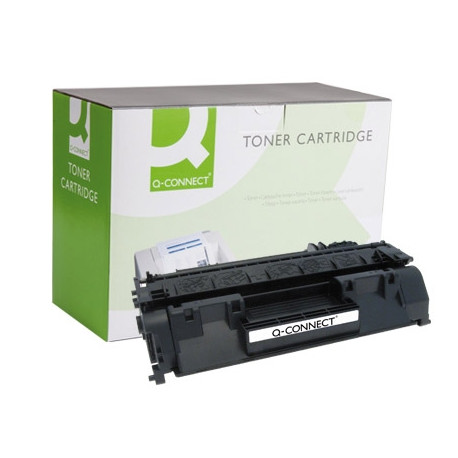 TONER Q-CONNECT COMPATIBLE HP CE505A LASERJET NEGRO P2035/2055/2055D/2055DN/P2055X-3.000PAG- .