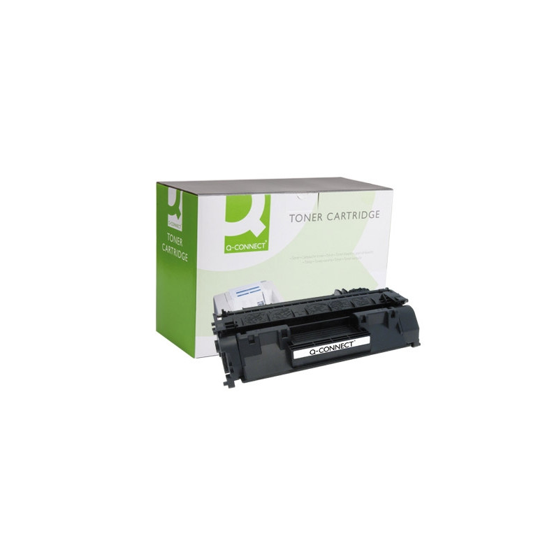 TONER Q-CONNECT COMPATIBLE HP CE505A LASERJET NEGRO P2035/2055/2055D/2055DN/P2055X-3.000PAG- .