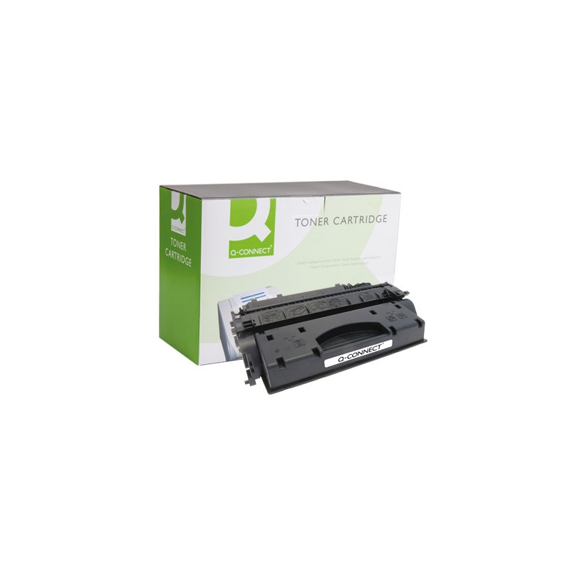 TONER Q-CONNECT COMPATIBLE HP CE505X PARA LASERJET NEGRO 6500 PAGINAS