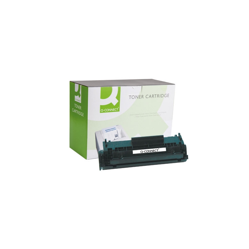 TONER Q-CONNECT COMPATIBLE HP Q2612A PARA LASERJET 1010 -2.000PAG- NEGRO