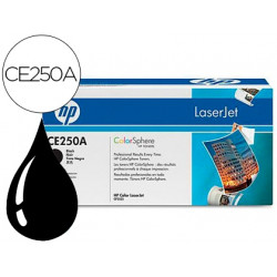 TONER HP LASERJET COLOR CP3525 NEGRO 5.000 PAG