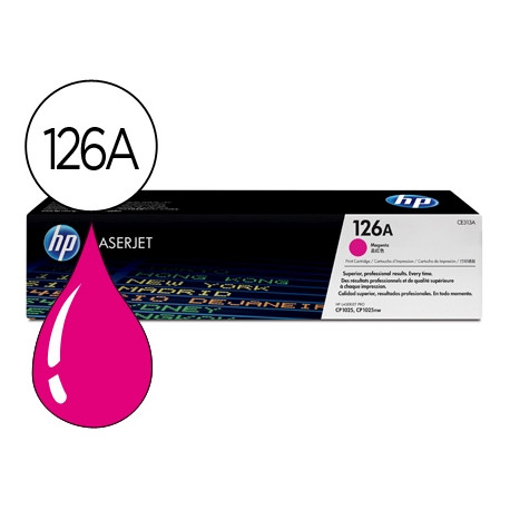 TONER HP LASERJET CP1025 MFP M175A CE313A MAGENTA -1000 PAG-