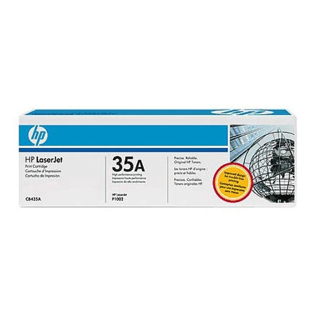 TONER HP LASERJET P1005/1006 NEGRO -1.500 PAG.- 35A