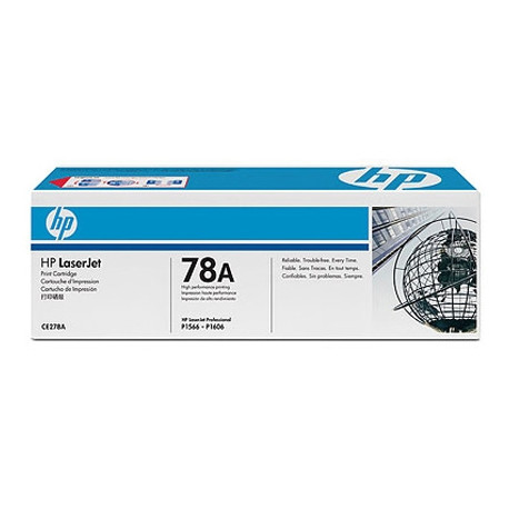 TONER HP LASERJET P1500/P1560/P1600 -CE278A- NEGRO 2.100 PAGS