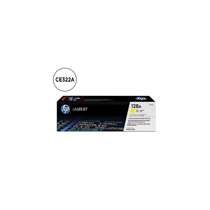 TONER HP LASERJET PRO CM1415 CP1525 AMARILLO -1.300 PAGS