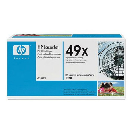 TONER HP LASERJET SMART 1320/ 1320N/1320NW/1320TN 3390/3392 49X NEGRO ALTA CAPACIDAD -6.000PAG-