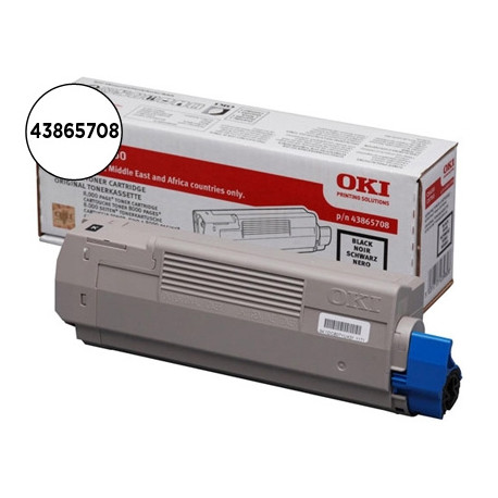 TONER OKI C5650/5750 NEGRO 8000 PAG TYPE C14