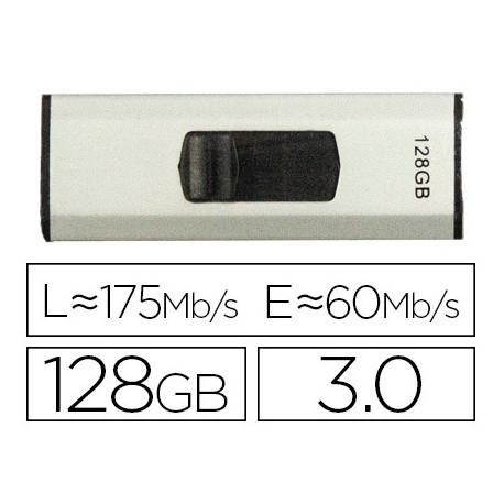 MEMORIA USB Q-CONNECT FLASH 128 GB 3.0