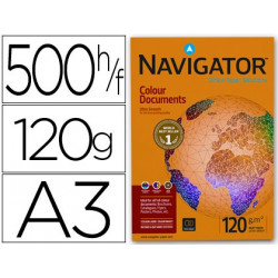 PAPEL FOTOCOPIADORA NAVIGATOR DIN A3 120 GRAMOS PAQUETE DE 500 HOJAS