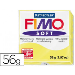 PASTA STAEDTLER FIMO SOFT 57 GR COLOR AMARILLO LIMON