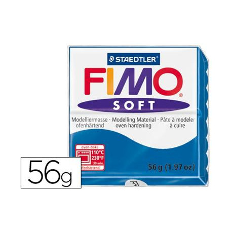 PASTA STAEDTLER FIMO SOFT 57 GR COLOR AZUL