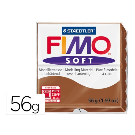 PASTA STAEDTLER FIMO SOFT 57 GR COLOR CARAMELO