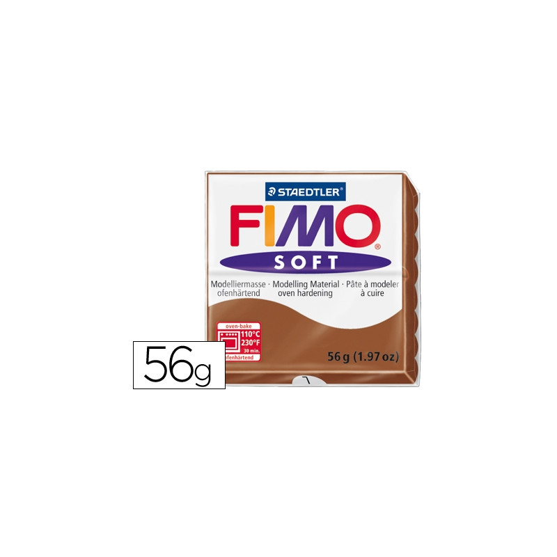 PASTA STAEDTLER FIMO SOFT 57 GR COLOR CARAMELO